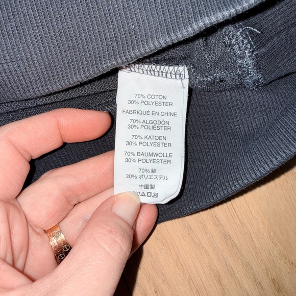 Vuori Men's Navy Crewneck Sweatshirt - Large - Picture 3 of 8